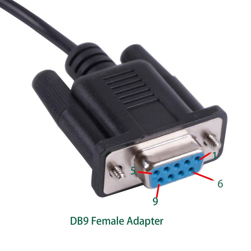 Suamdoen DB9 to RJ9 4P4C RS232 Serial Cable for Servotronix C7 Servo CDHD 006 4D5 008 - Image 3